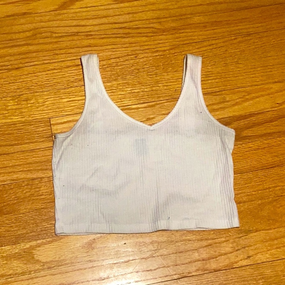 White tank tops